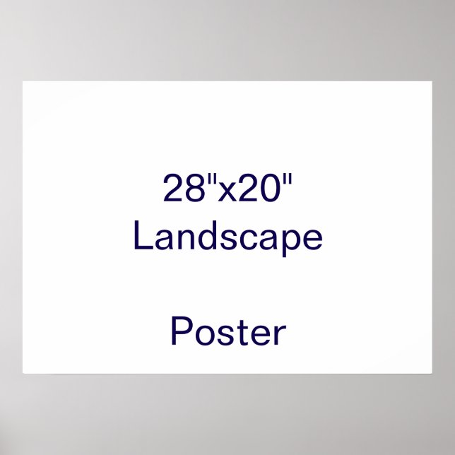 Affiche Concevez votre propre 71x51 cm (Devant)