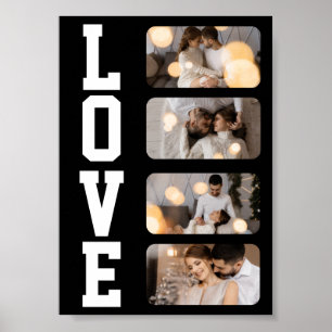 Affiche Concevez Votre Propre Collage De 4 Photos