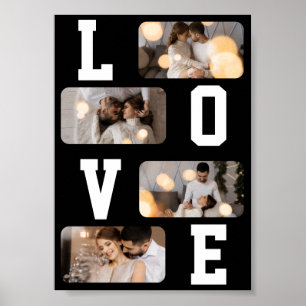 Affiche Concevez Votre Propre Collage De 4 Photos