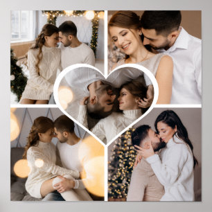 Affiche Concevez Votre Propre Collage De 5 Photos