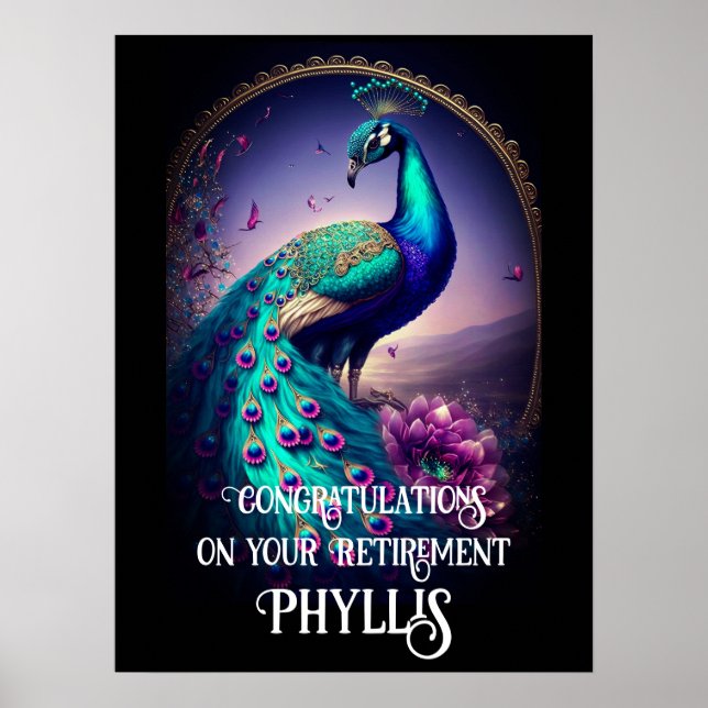 Affiche Concevez votre propre Félicitations personnalisée  (Devant)