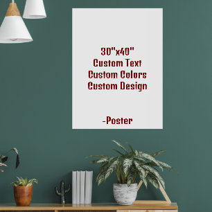 Affiche Concevez votre propre matte 76x102 cm