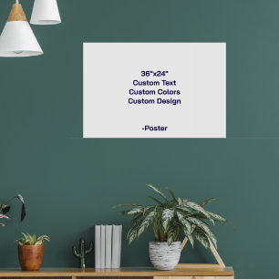 Affiche Concevez votre propre matte 91x61 cm
