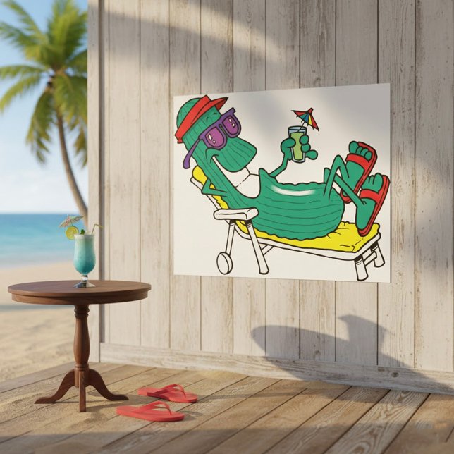 Affiche Concombre cool (Créateur téléchargé)