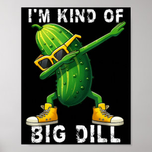 Affiche Concombre de Halloween au gros dill un peu