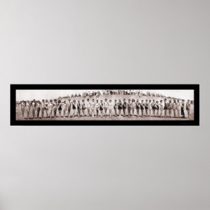 Affiche Concours de beauté Texas Photo 1927