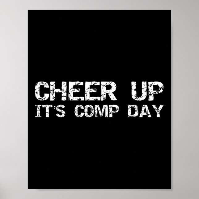 Affiche Concours de Cheerleading Matching Cheer Up C'est C (Devant)