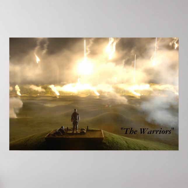 Affiche Concours de guerrier de l'Armée (Devant)