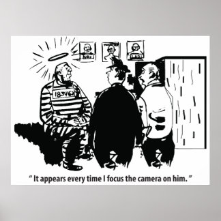 Affiche Condamné Innocent, Mise au Point de l'Appareil Pho
