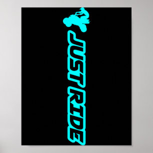 Affiche Conduire un Quad Tout-Terrain Motocross Moto