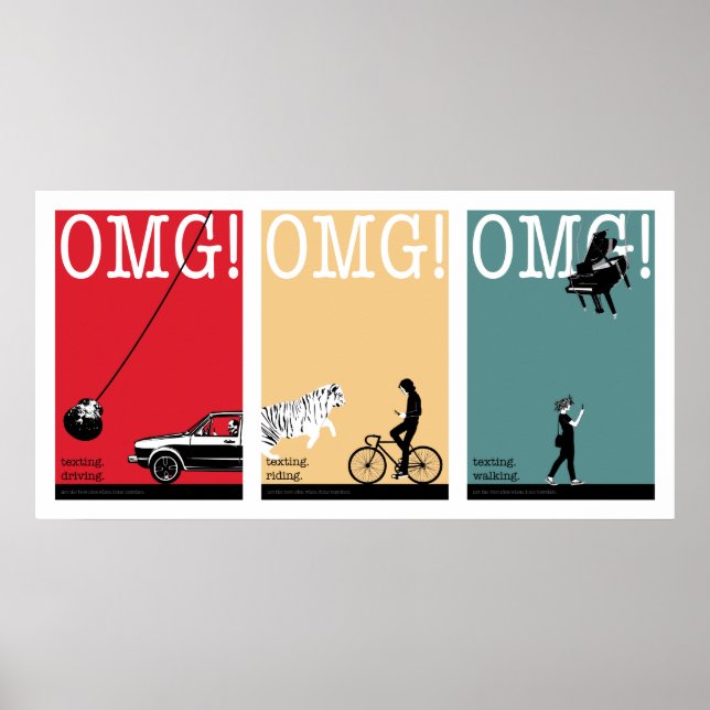 Affiche conduite, équitation, marche. 3 (Devant)