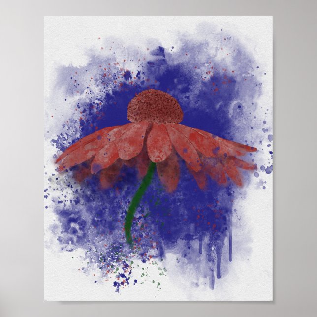 Affiche Coneflower (Devant)