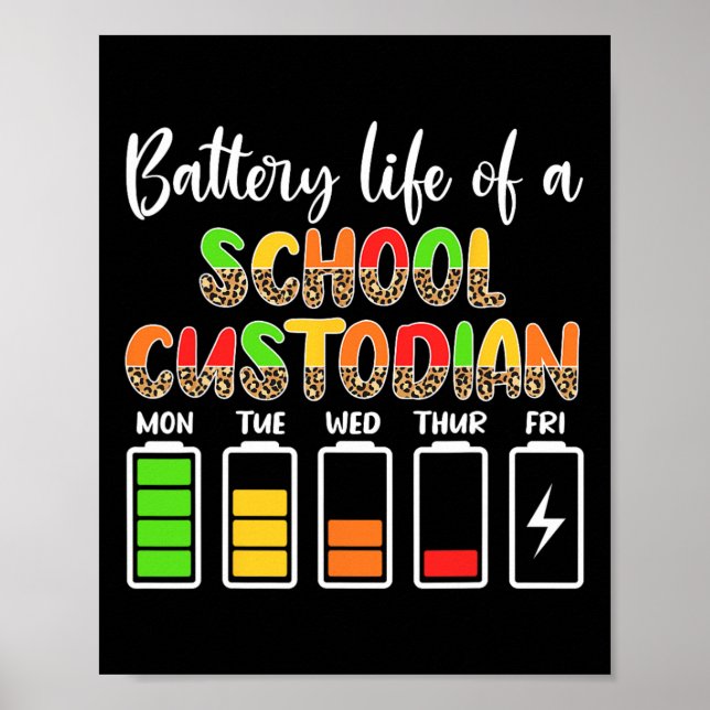 Affiche Conférencier de l'école de la vie de la batterie d (Devant)