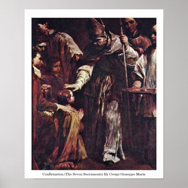 Affiche Confirmation (Les Sept Sacrements) (Devant)