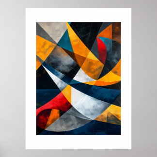 Affiche Confluence Mesurée en Mouvement