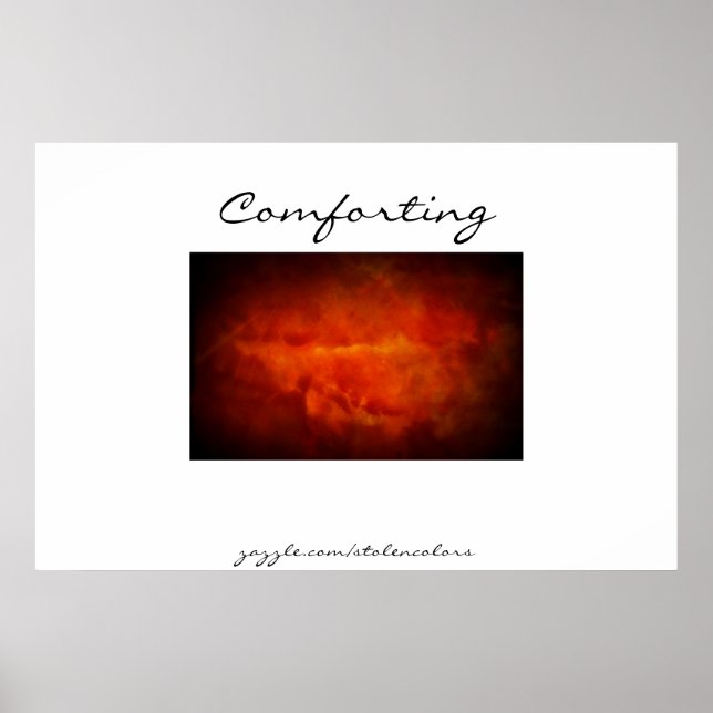 Affiche Confortable (Devant)