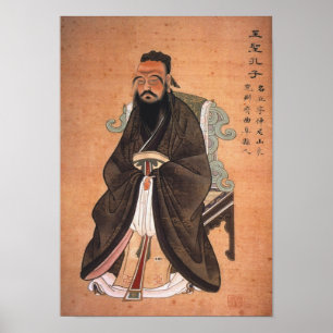 Affiche Confucius