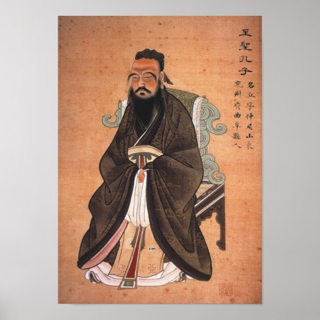 Affiche Confucius (Devant)