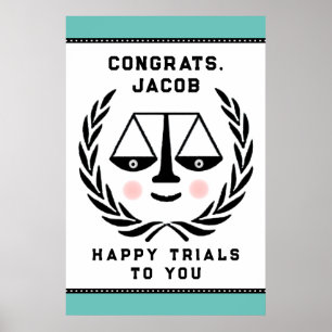 Affiche Congrats de la faculté de droit