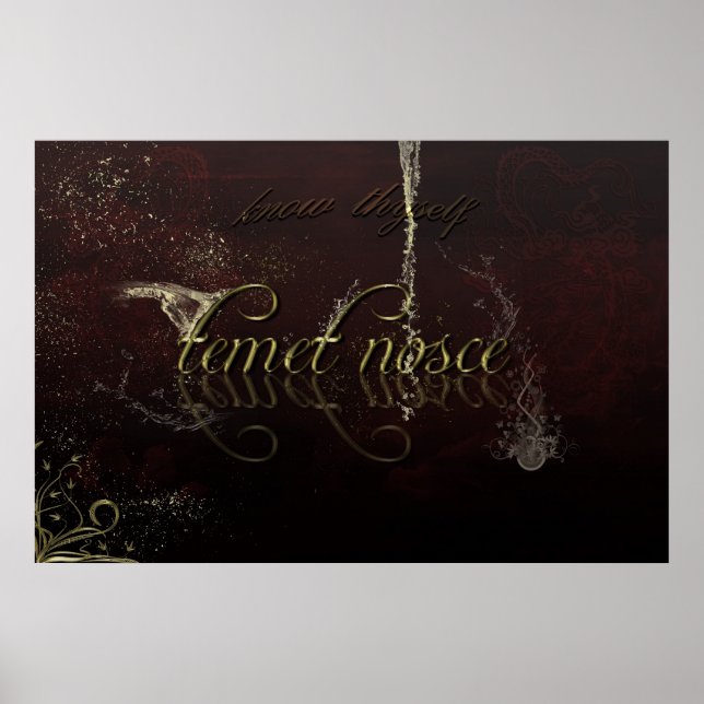 Affiche Connais-Toi (Devant)