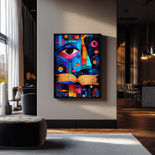 Affiche Connaissance de la géométrie expressionniste - Sag