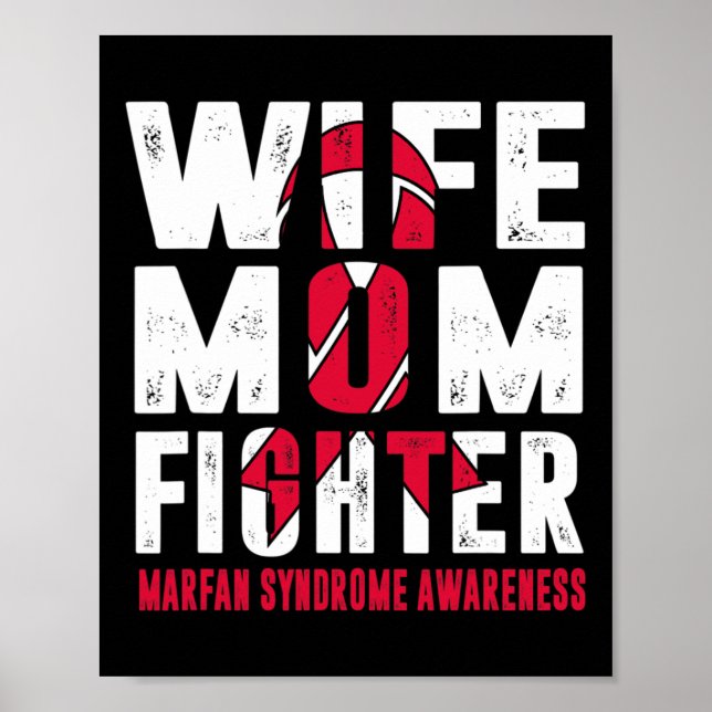 Affiche Connaissance du syndrome de Marfan de la femme (Devant)
