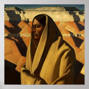 Affiche “Connaisseur de la Terre” Art occidental de Maynar