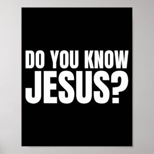Affiche Connaissez Jésus Parlons-en