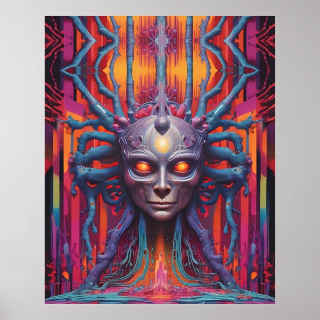 Affiche Connected to the New Reality (Devant)