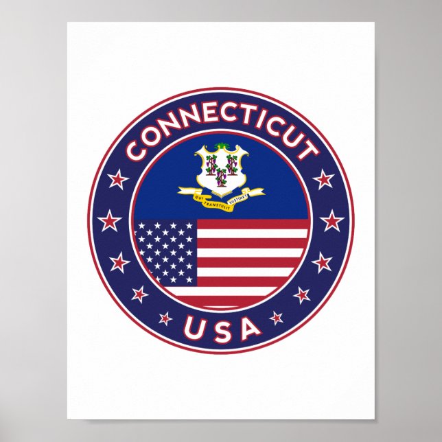 Affiche Connecticut (Devant)