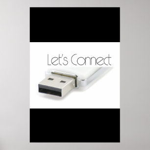 Affiche Connectons USB