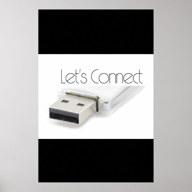 Affiche Connectons USB (Devant)