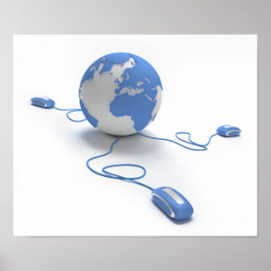 Affiche Connexion du monde