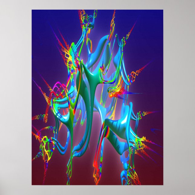 Affiche Connexion neurones (Devant)