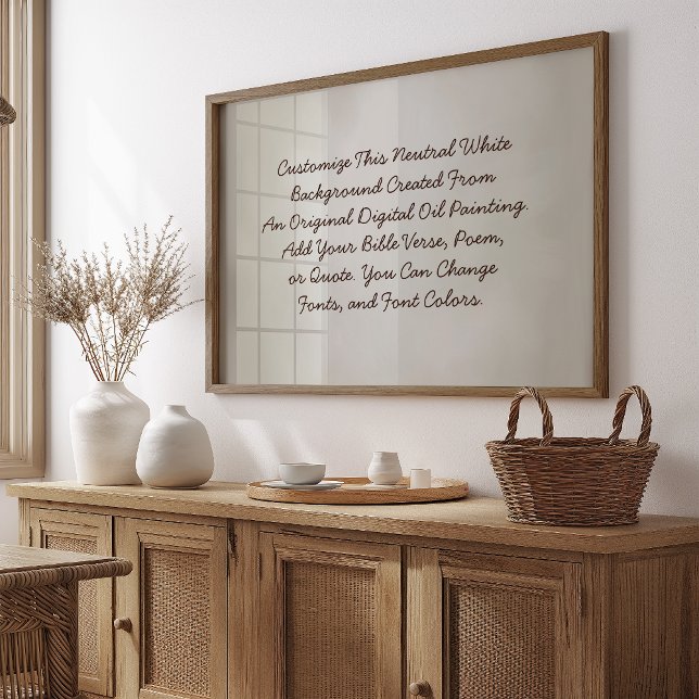 Affiche Connexion personnalisée Téléchargez vos propres mo (Créateur téléchargé)