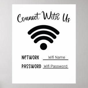 Affiche Connexion Wifi