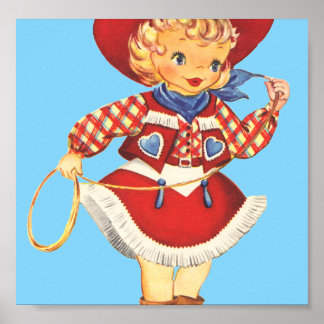 Affiche Connie Cowgirl