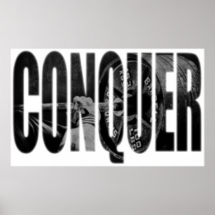 Affiche CONQUER - Motivation de l'entraînement