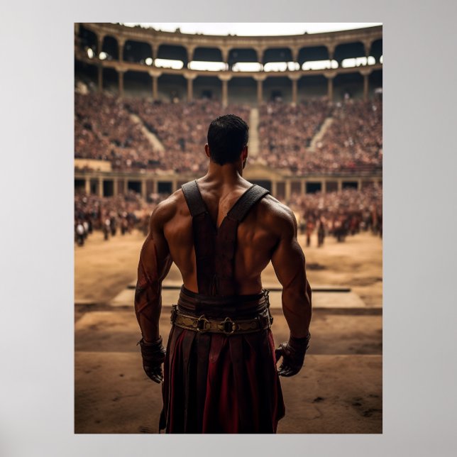 Affiche Conquérir le Colisée : Ancien Gladiateur Arena Pos (Devant)