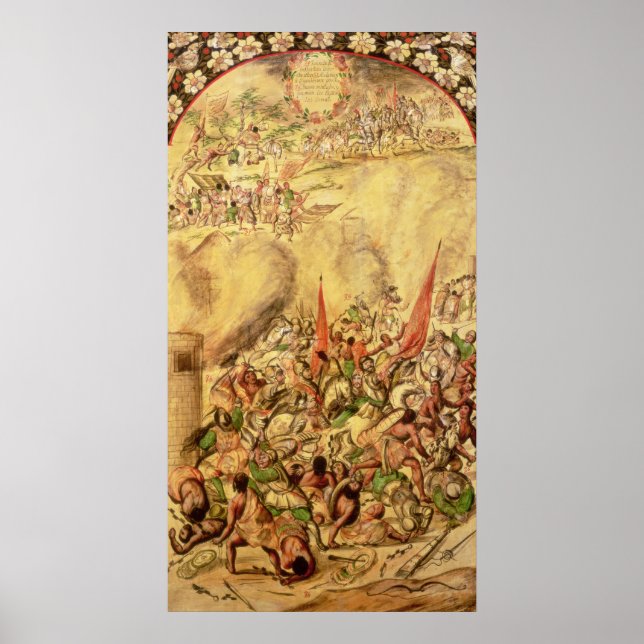 Affiche Conquête du Mexique : les Espagnols se retirent (Devant)