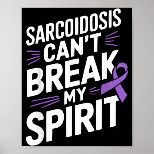 Affiche Conscience de la sarcoïdose Maladie Invalidité Rub