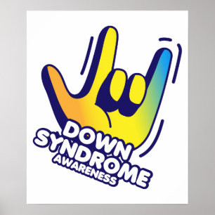 Affiche Conscience de syndrome de Down