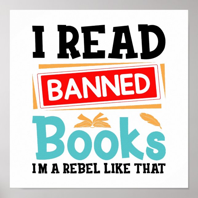 Affiche Conscientisation à la Littérature Rebelle de Livre (Devant)