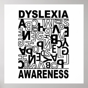 Affiche Conscientisation de la dyslexie Enseignants Élèves