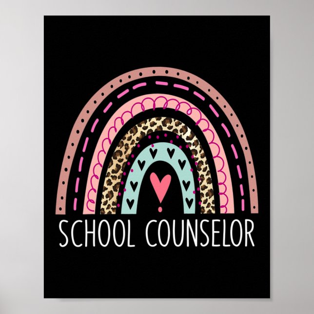 Affiche Conseil Arc-En-Ciel Retour À L'École (Devant)