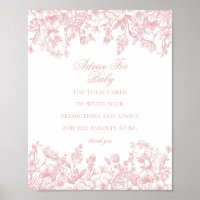 Conseil Chinoiserie rose pour le jeu Baby shower