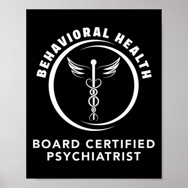 Affiche Conseil de santé mentale et comportementale Psycho (Devant)
