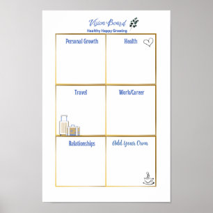Affiche Conseil de vision en pleine croissance