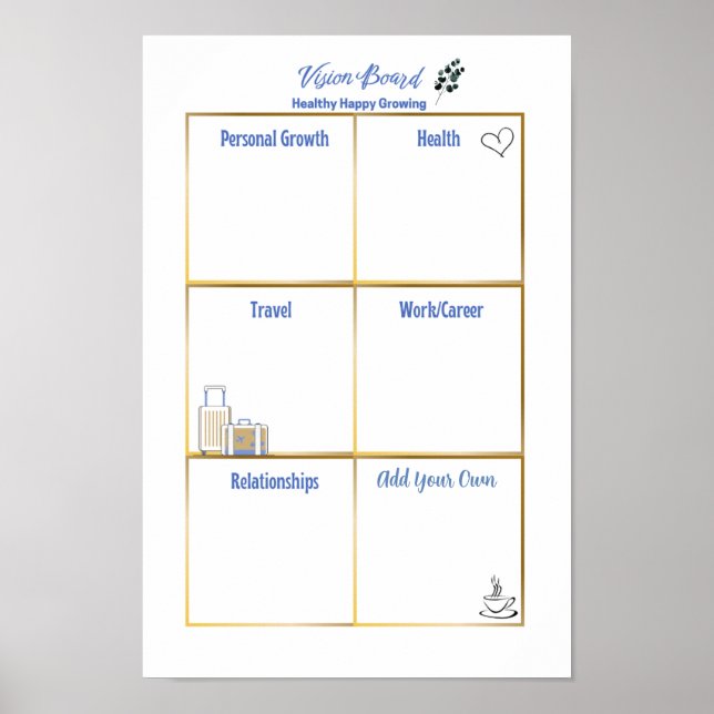 Affiche Conseil de vision en pleine croissance (Devant)