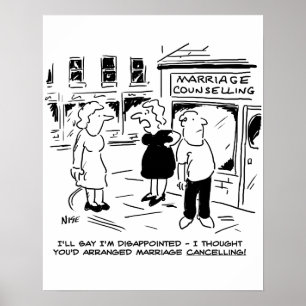 Affiche Conseil matrimonial, pas annuler